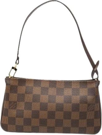 Louis Vuitton Pre-owned Shoulder Bags, female, Brown, Size: ONE SIZE Pre-owned Navona