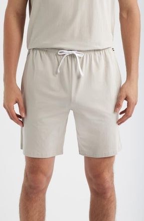 BOSS Mix Match Pajama Shorts in Open Grey at Nordstrom, Size Xx-Large