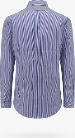 Polo Ralph Lauren Mens Shirt Stretch Cotton Blue
