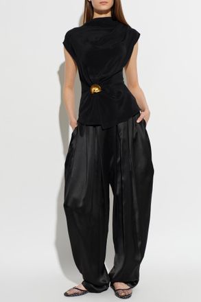 Cult Gaia Top Esmia, Womens, Black