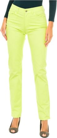 Armani Jeans Straight Jeans - Dames - Regular Fit Jeans - Groen - W25 - Katoen - Jeans