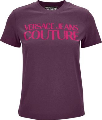 Versace T-shirts en Polos - Dames - T-shirts - Paars - 2XS - Tops