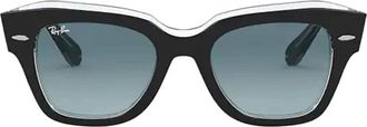 Ray-Ban Moderne zonnebril RB 2186 stijl - Dames - Zonnebrillen - Zwart - 49 MM - Accessoires