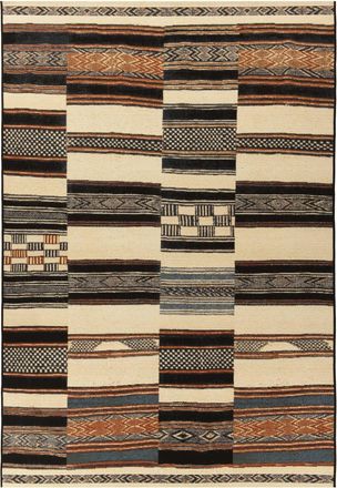 Gino Falcone Alfombra plana de poliéster - beige - 160x235 cm