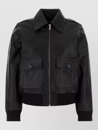 A.P.C. leather jacket