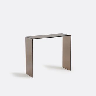 La Redoute Interieurs Console van gerookt gehard glas, Joan