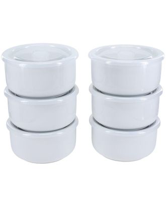 BIA Cordon Bleu Bia Cordon Bleu Set Of 6 Large Bowls With Lids