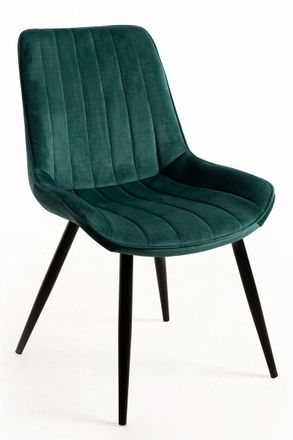 Regalos Miguel Regalos Miguel - Packs Sillas Comedor - Pack 2 Sillas Lene Terciopelo - Verde
