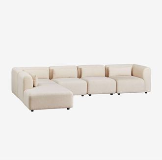 Sklum Sklum - Sof&aacute; Modular De 5 Piezas Con Div&aacute;n Izquierdo Fogler