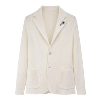 Lardini Heren, Jassen, Wit, Maat: XL