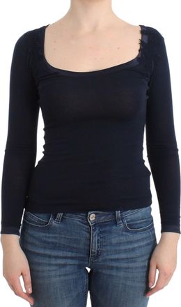 Ermanno Scervino Lingerie Top Blouse Jumper Lace Womens Rayon