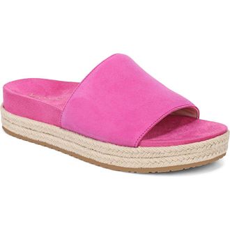 Vionic Yasmina Slide Sandal in Rose Violet at Nordstrom, Size 7.5
