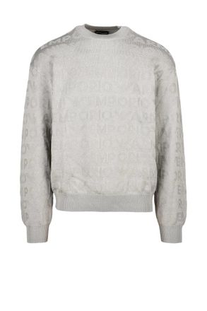 Emporio Armani Virgin Wool Sweater - Grey