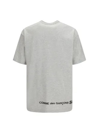 Comme Des Gar&ccedil;ons Oversized Crewneck T-Shirt - Gray
