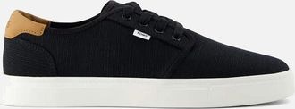 Toms Toms Mens Carlo 2.0 Mens Canvas Trainers - Black - Size: 11