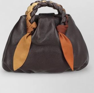 Hereu leather shoulder bag