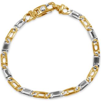 Pompeii3 Mens Link 14k Gold (14gram) or Platinum (23gram) 5mm Bracelet 8.5