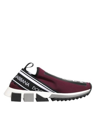 Dolce & Gabbana Bordeaux Sleehakken Sorrento Heren Sneakerschoenen