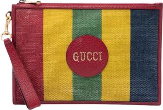 Gucci Pre-owned Borsa a mano in tela - - Pre-owned - Donna - Multicolore - ONE SIZE
