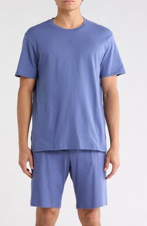 Nordstrom Rack Sleep Basics Lounge T-Shirt in Blue Bijou at Nordstrom Rack, Size X-Large