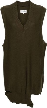 Maison Margiela Knitted Kleedjes - Dames - Kleedjes - Bruin - XS - Kleedjes