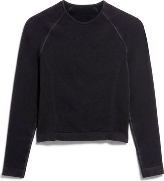 Armedangels Seamless Longsleeve Yogashirt f&uuml;r Damen | schwarz