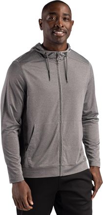 Clique Dash Recycled Mens Full Zip Hooded Sweatshirt