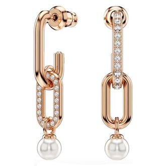 Swarovski Constella Crystal Pearl Drop Earrings
