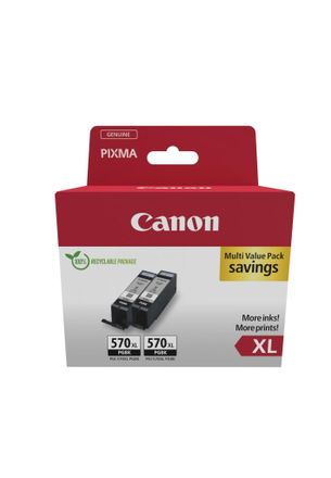 CANON 0318c010 Cartucho De Tinta 2 Pieza(s) Original Alto Rendimiento (xl) Negro
