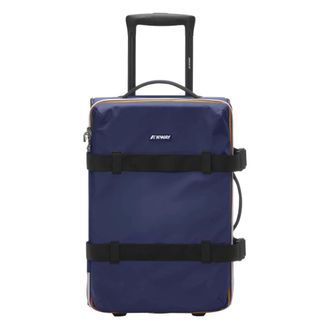 K-Way Reistrolley Blossac - unisex - Handbagage koffer - Blauw - ONE Size - Nylon - Koffers