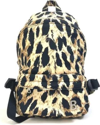 Balenciaga Pre-owned Fabric shoulder-bags - Dames - Vintage Rugzakken - Beige - ONE Size - Vintage