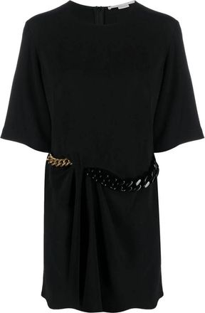Stella McCartney Jurk - Dames - Korte kleedjes - Zwart - M - Kleedjes