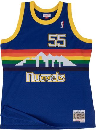 Mitchell & Ness x NBA Denver Nuggets Road 1991-92 Swingman Jersey Dikembe Mutombo 55 SMJYGS18159-DNUROYA91DMO