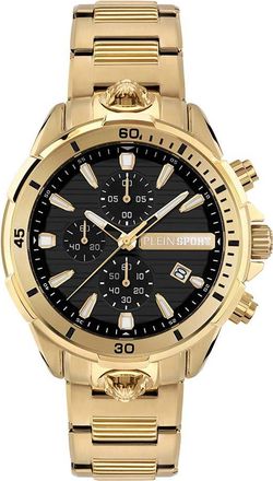 Plein Sport PSBEA0724 Mens Impact Watch - Gold - One Size