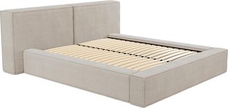 Vente-Unique Canap&eacute; abatible 140 x 190 cm - Pana - Beige - TIMANO de Pascal Morabito