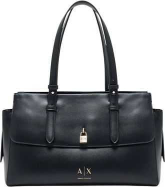 A|X Armani Exchange Tassen, Dames, Zwart, ONE Size, Tote Bags