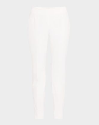 Lafayette 148 New York Stanton Cropped Techno Stretch Twill Pants