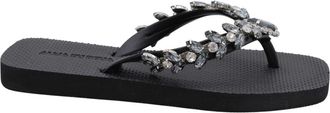 Alma En Pena Rozemarijn Slipper - Dames - Slippers - Zwart - 36 EU - Schoenen