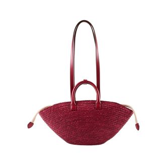Biagini B9065 Cesta Picc - female - Biagini - Handbags - Red - ONE SIZE - Bags