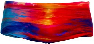 Funky Trunks Sidewinder Trunks Badehose f&uuml;r Herren | rot