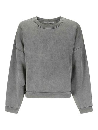Acne Studios Gray cropped sweatshirt
