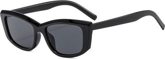 Generic Commuter Mens Vacation Sunglasses Outdoor Womens Party Sun Glasses(Black)