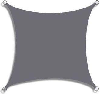 OEM Toldo Exterior Gris - Toldo Bomba Impermeable Y Resistente A La Lluvia - Parasol Cuadrado En &Aacute;ngulo - Parasol Para Tienda De Campa&ntilde;a - 4 X 4 Metros Cu