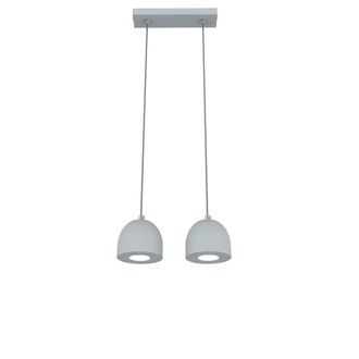 Lumicom Campanella Lampara De Techo Lineal X2 Monocolor Mate