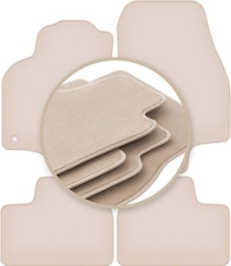 OEM Alfombrillas Beige Premium Para: Opel Astra G Cabrio, Coup&eacute;, Bertone 1998-2009