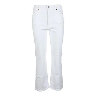 Haikure Dames, Jeans, Wit, Maat: W31 Katoen