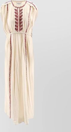 Isabel Marant liviane dress maxi rope waist sleeveless