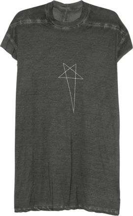 Rick Owens Drkshdw T-shirts en Poloshirts - Heren - T-shirts - Zwart - XL - Katoen - Tops