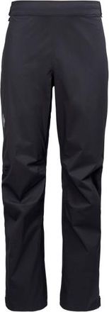 Black Diamond Fineline Stretch FZ Pants Regenhose für Herren | schwarz/grau