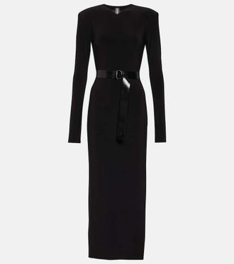 Norma Kamali Jersey midi dress